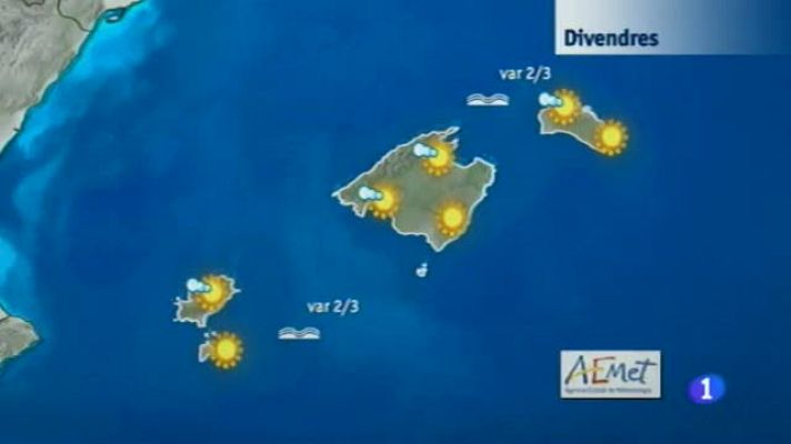 Informatiu Balear - El temps a les Illes Balears - 13/12/13