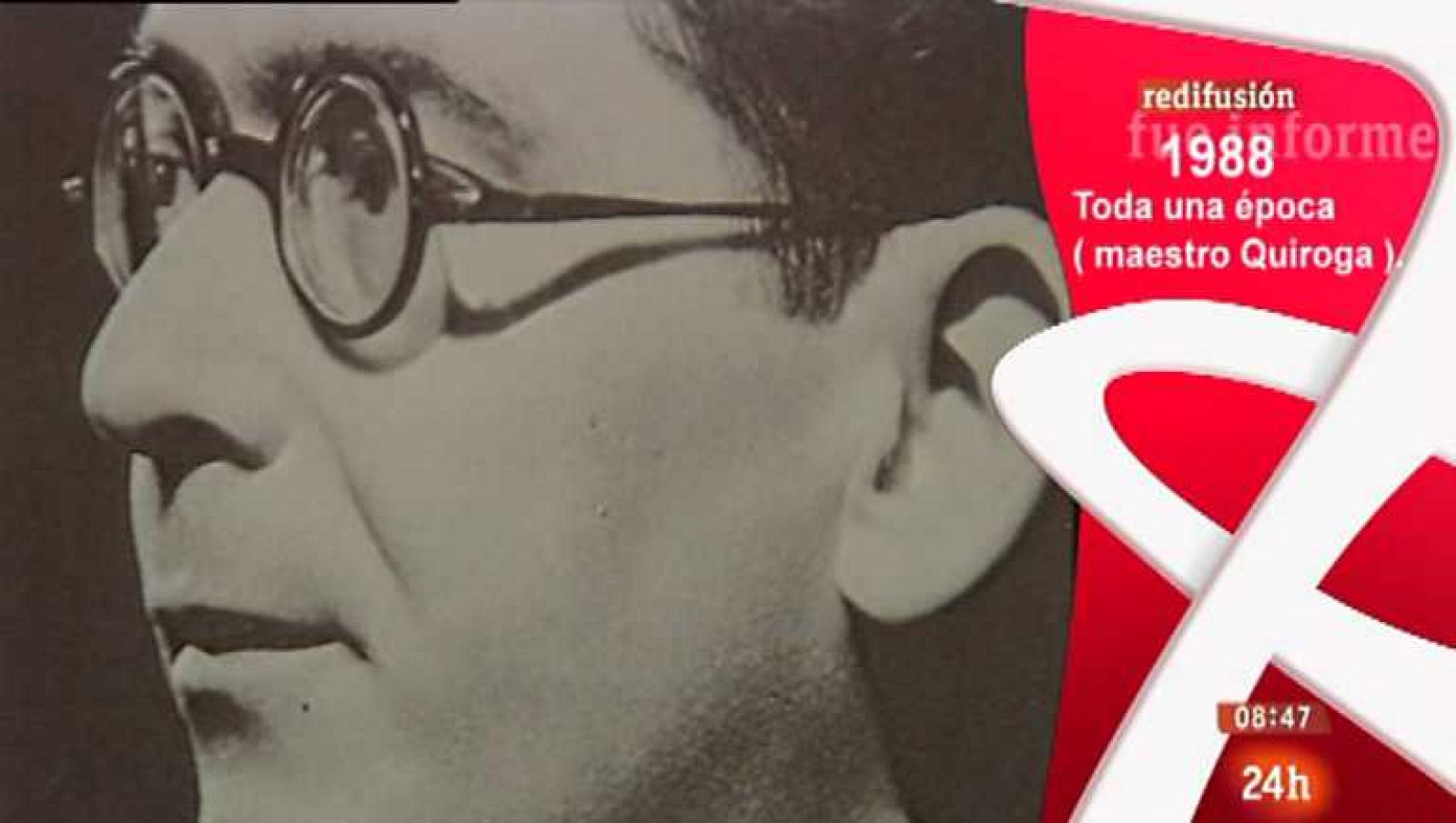 Fue Informe - Toda una época: muerte del maestro Quiroga  (1988) - Ver ahora