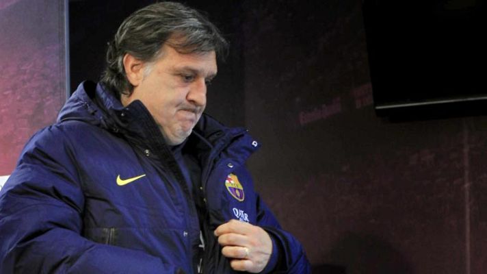 Telediario 1 - Martino: "No sé si nos sentimos favoritos ante el City, pero hay que ganar"