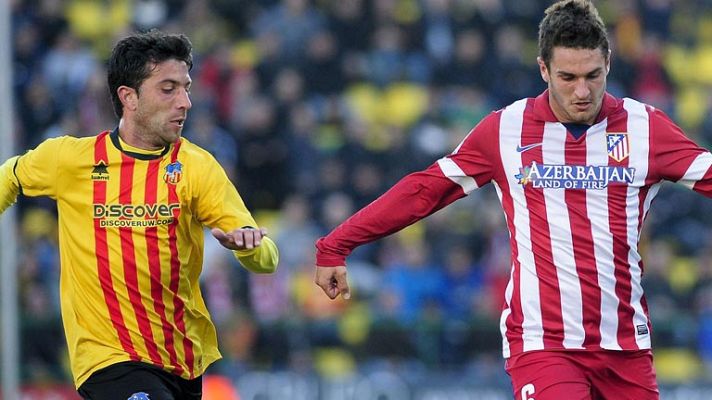 Telediario 1 - El Atlético recibe al Sant Andreu con rotaciones
