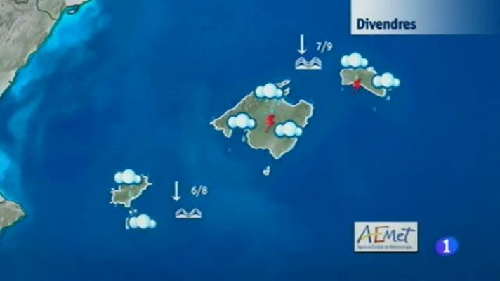 Informatiu Balear - El temps a les Illes Balears - 19/12/13
