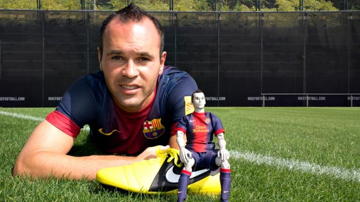 Telediario 1 - Iniesta renueva hasta el 2018 con opción a dos años más
