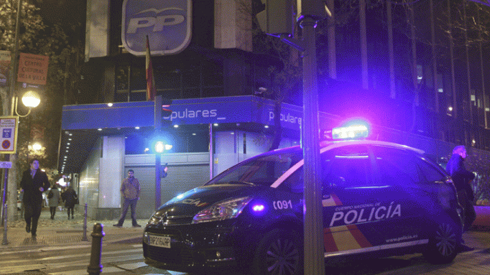 La noche en 24h - El juez Ruz envía a la policía a la sede del PP para conseguir documentación sobre su reforma