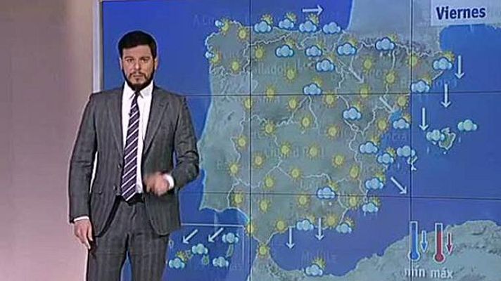 El tiempo - Baja la cota de nieve a 600 metros
