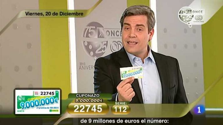 Sorteos ONCE - Sorteo ONCE - 20/12/13