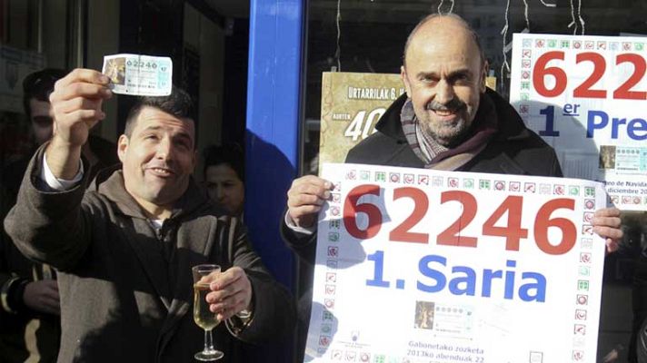 La mañana - El Gordo cae en Mondragón