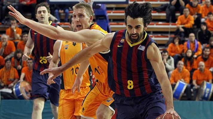 Telediario 1 - El Barcelona sufre para ganar al Fuenlabrada