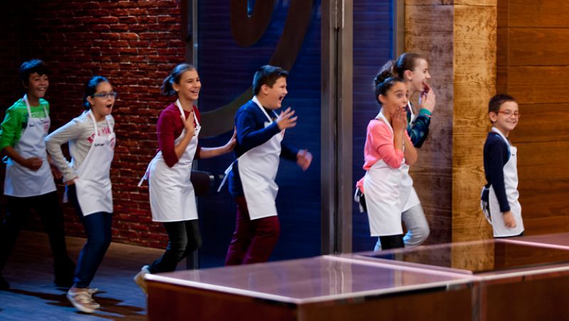 MasterChef Junior - Emoción al entrar por primera vez en MasterChef Junior