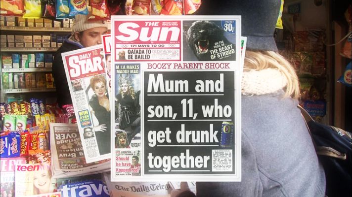 La noche temática - Prensa sensacionalista al desnudo