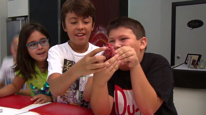 MasterChef Junior - Clase de carne de conejo y verduras