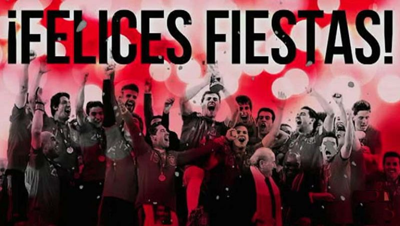 Los jugadores de la selección española de fútbol han querido lanzar un mensaje para felicitar las fiestas y desear lo mejor para el próximo año, en el que disputarán el Campeonato del Mundo en Brasil. Su principal objetivo será revalidar el título co