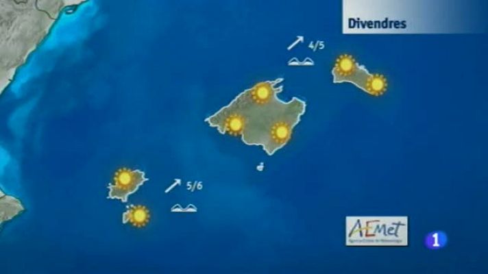Informatiu Balear - El temps a les Illes Balears - 26/12/13