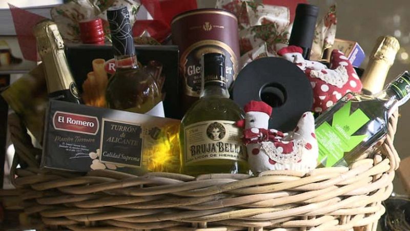 Los pedidos de cestas de Navidad han crecido y también en calidad este año