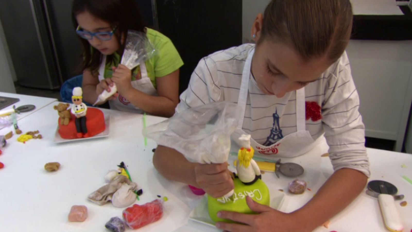 MasterChef Junior - Clase de figuritas de fondant