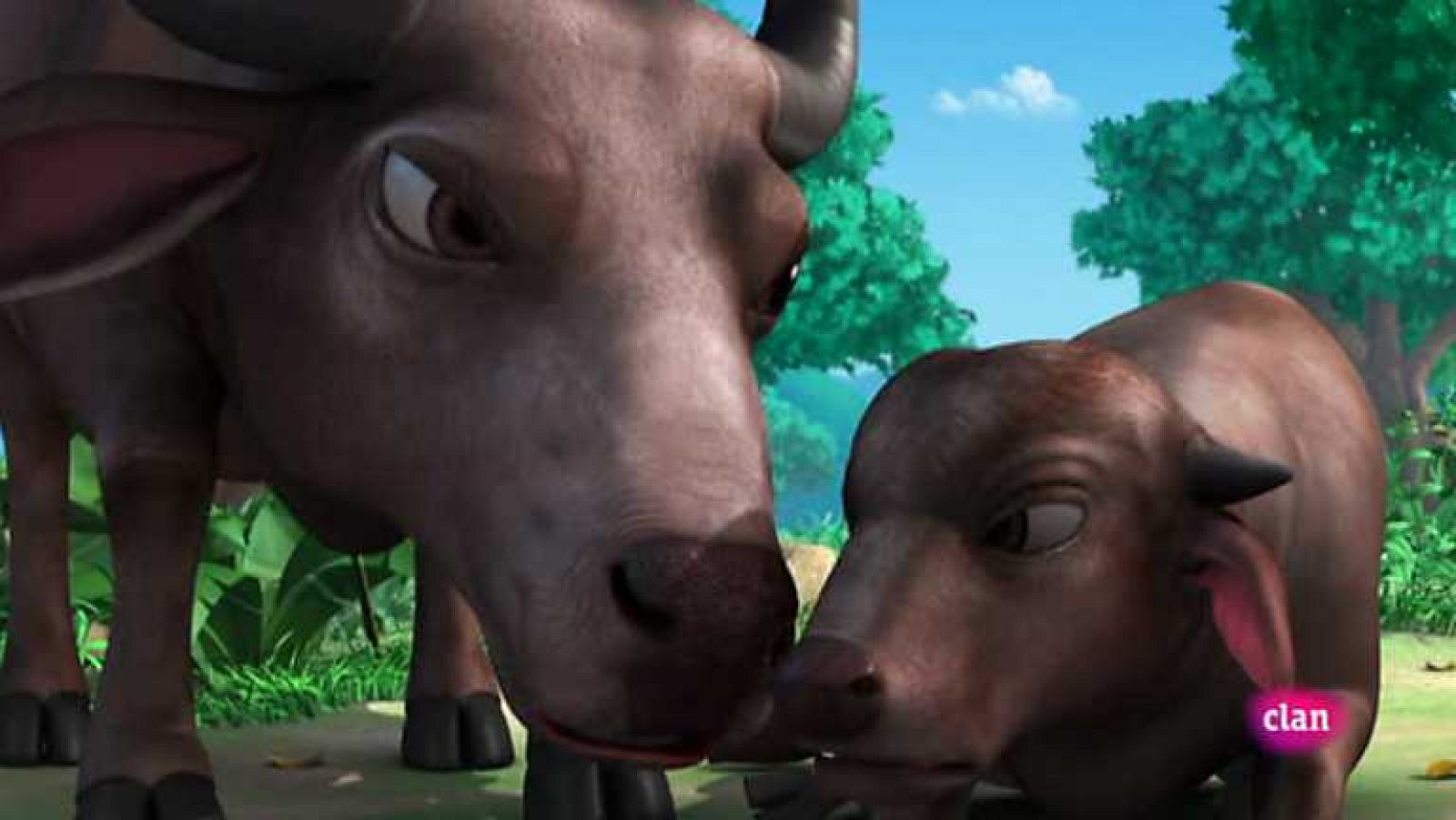 Los búfalos - El libro de la selva | Ver