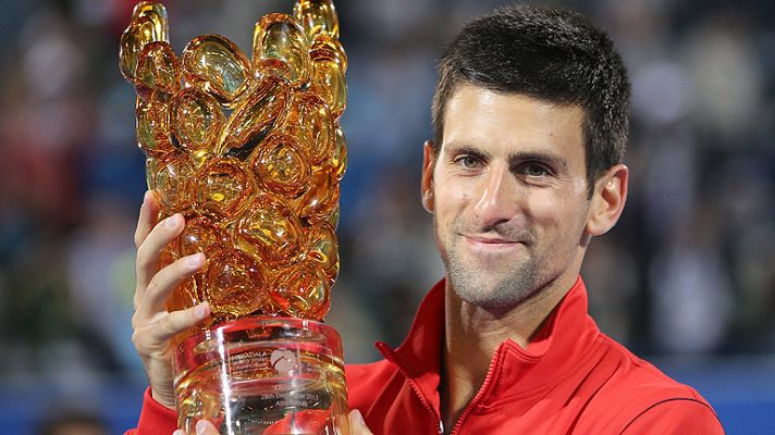 Telediario 1 - Djokovic revalida el título en Abu Dabi a costa de Ferrer