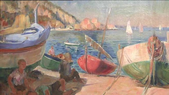 Telediario 1 - Artistas en Tossa de mar