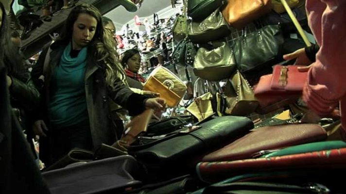 Telediario 1 - Piratería en Marruecos