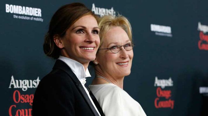 Telediario 1 - Julia Roberts estrena "Agosto"