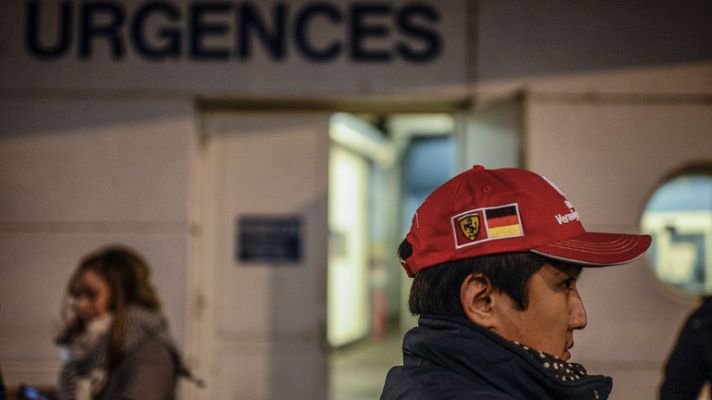 Telediario 1 - Schumacher, grave por un accidente de esquí