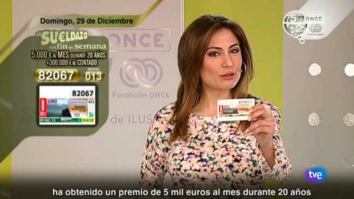 Sorteos ONCE - Sorteo ONCE - 29/12/13