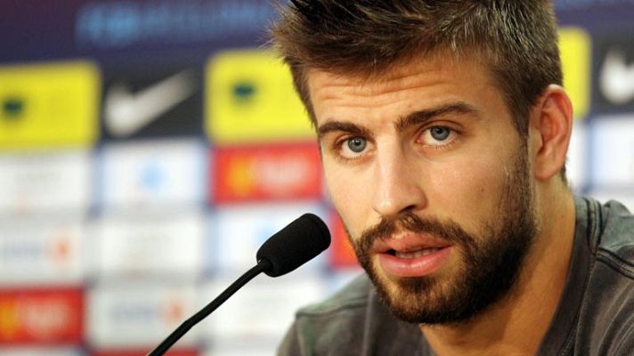 Telediario 1 - Piqué: "Messi es el mejor del mundo, influye si está o no está"