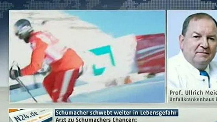 Telediario 1 - Alemania, conmocionada por Schumacher