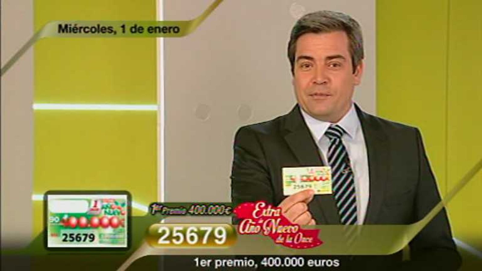 Sorteo ONCE - 01/01/14 - Ver ahora