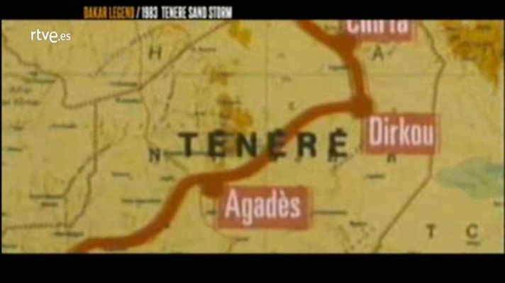 Dakar - Dakar Leyenda: 1983, la tormenta de arena en el Teneré