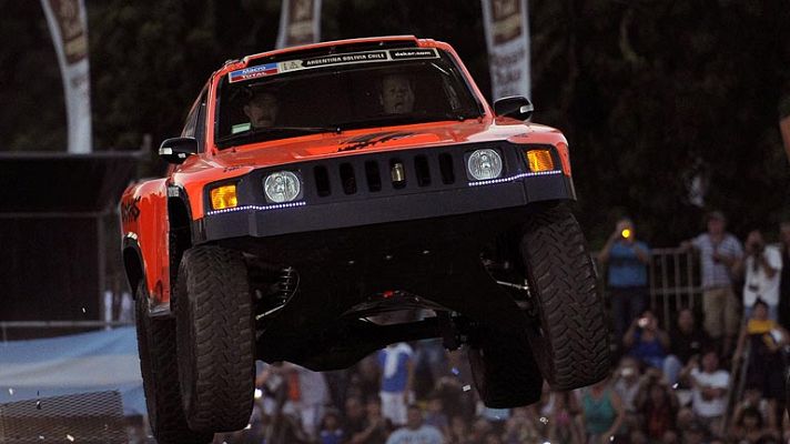 Telediario 1 - Arranca el Dakar 2014 en Argentina