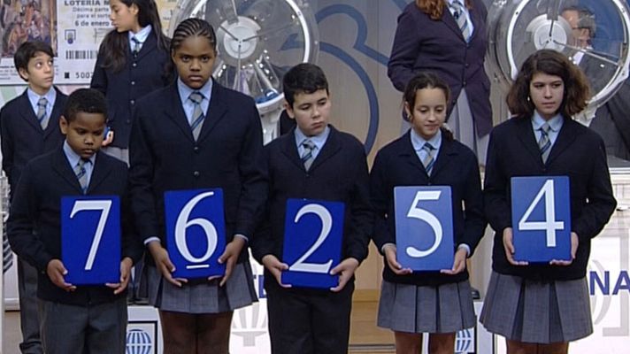 Lotería del Niño - 76.254, el Gordo del Niño 2014