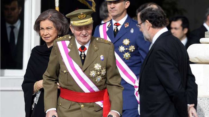 Informativo 24h - El rey elogia a los militares
