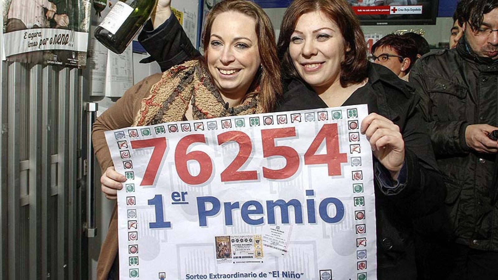 76.254, el primer premio de la Lotería del Niño, se va íntegro a Monforte de Lemos (Lugo) | Ver