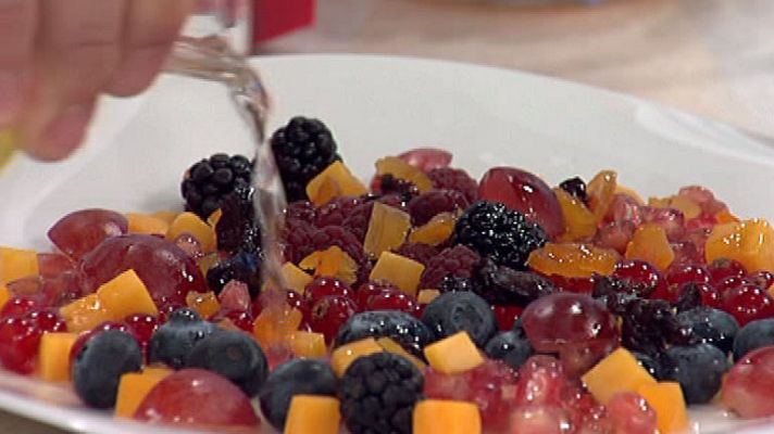La mañana - Ensalada de frutos rojos