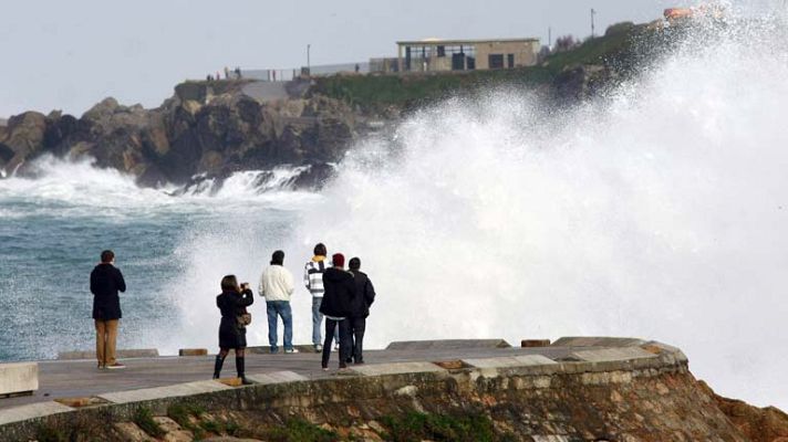 El tiempo - Cubierto en el noroeste peninsular con lluvias fuertes en Galicia