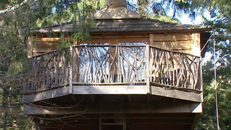 Las casas en los árboles se ponen de moda