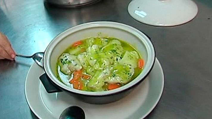 RTVE Cocina - Purrrusalda con cocochas de bacalao