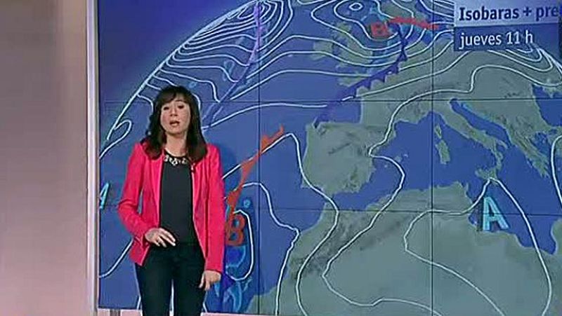 Chubascos en Canarias y cielos muy nubosos en Galicia y Asturias