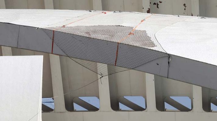 Telediario 1 - El Palau, sin cubierta