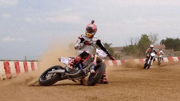 Telediario 1 - Marc Márquez, también sobre tierra