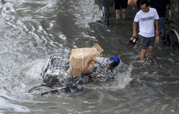  - 6 muertos en China por las lluvias