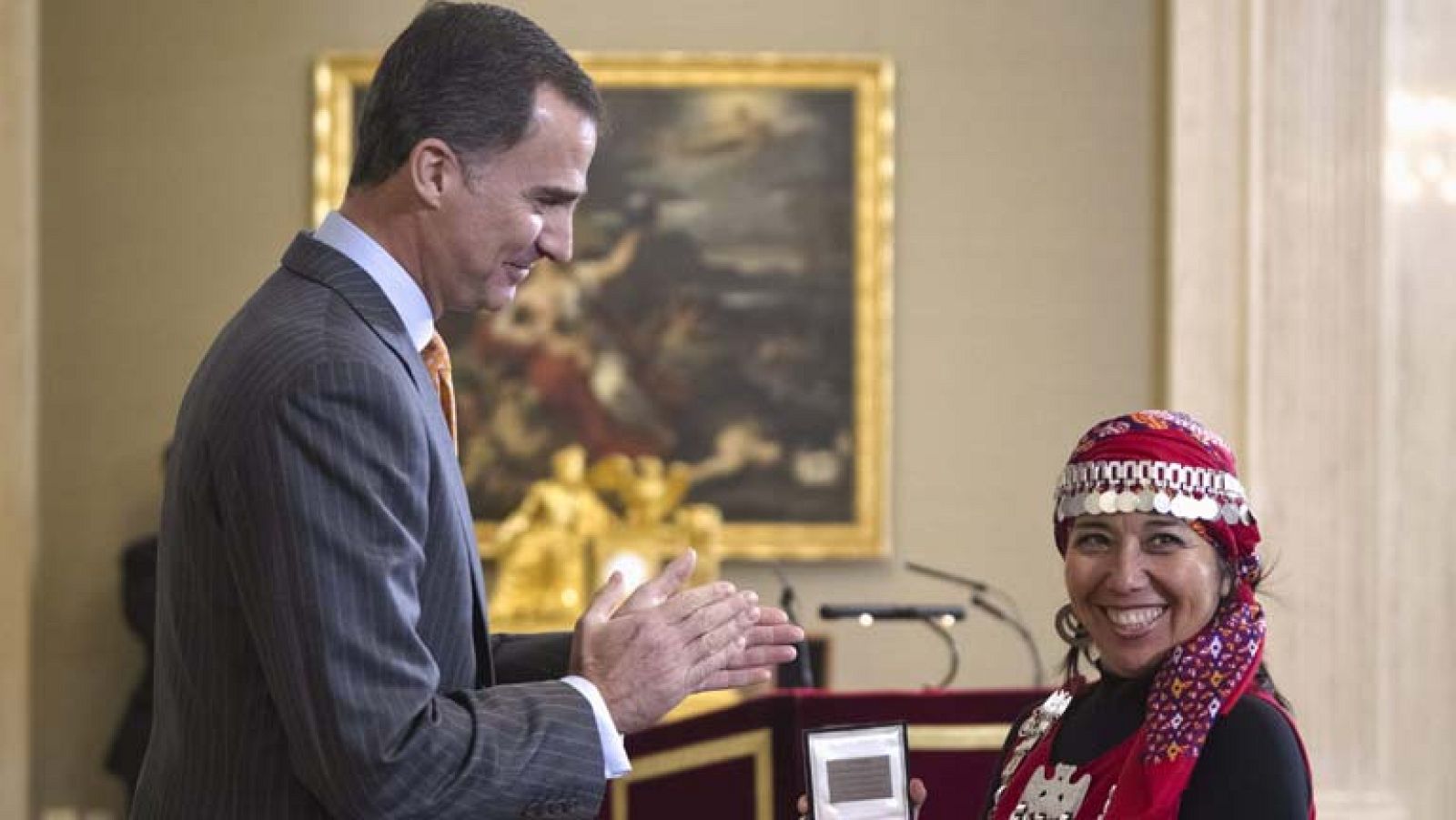 El príncipe Felipe entrega el premio Bartolomé de las Casas