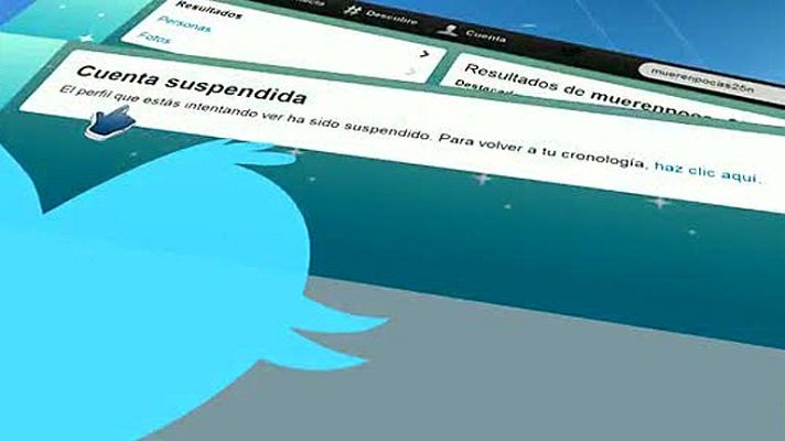 Telediario 1 - Violencia machista en twitter