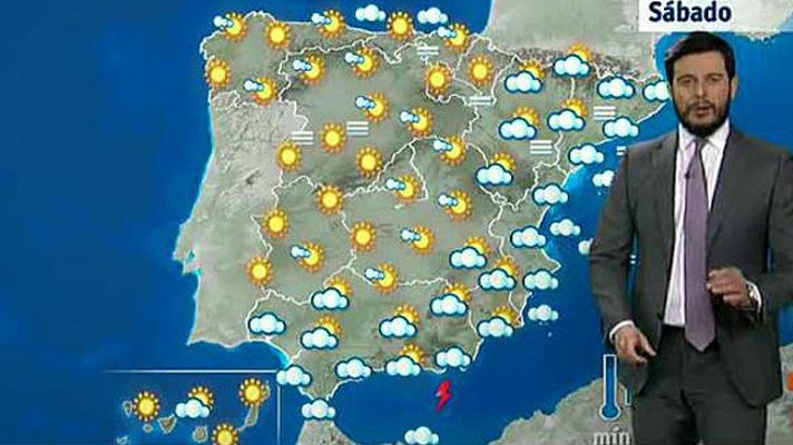 El tiempo - Nubosidad en el noroeste y Canarias