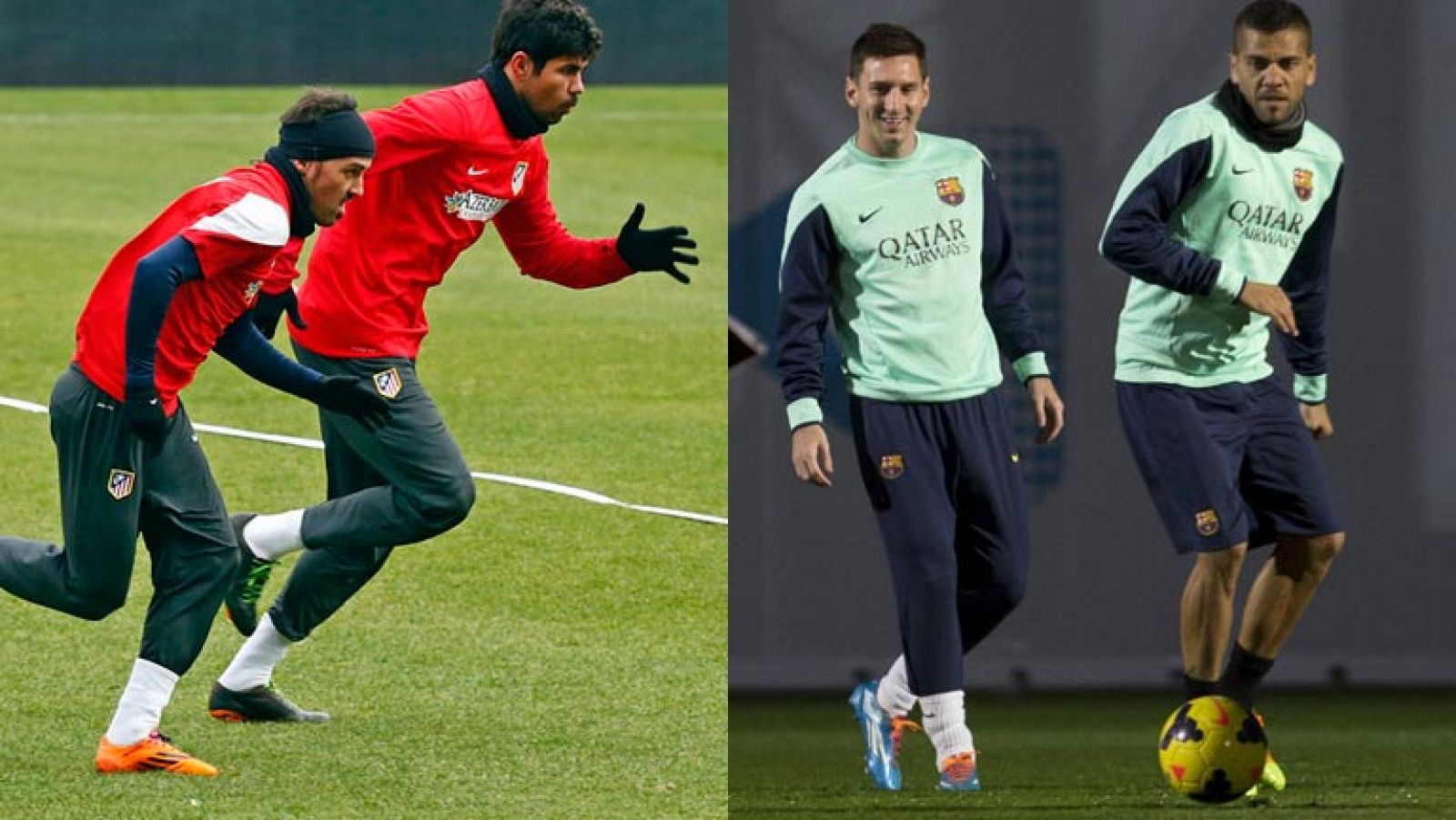 Atlético de Madrid y Barcelona dirimen el mando en la Liga