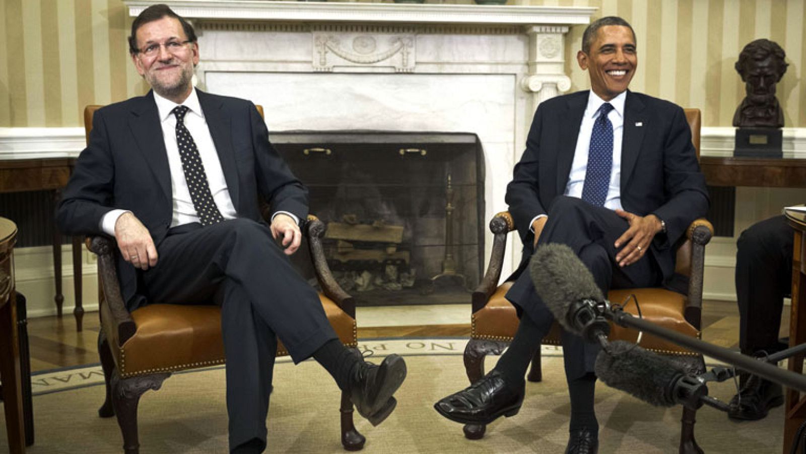 Rajoy y Obama coinciden en que la creación de empleo es ahora el "gran reto" de España