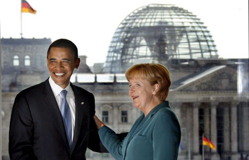 Obama ya está en Berlín | Ver