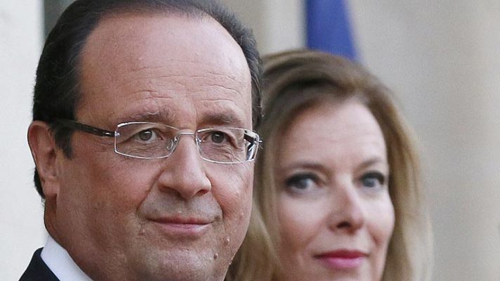 Informativo 24h - La vida privada de Hollande se colará en una rueda de prensa sobre economía