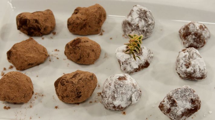 RTVE Cocina - Trufas al tomillo limonero
