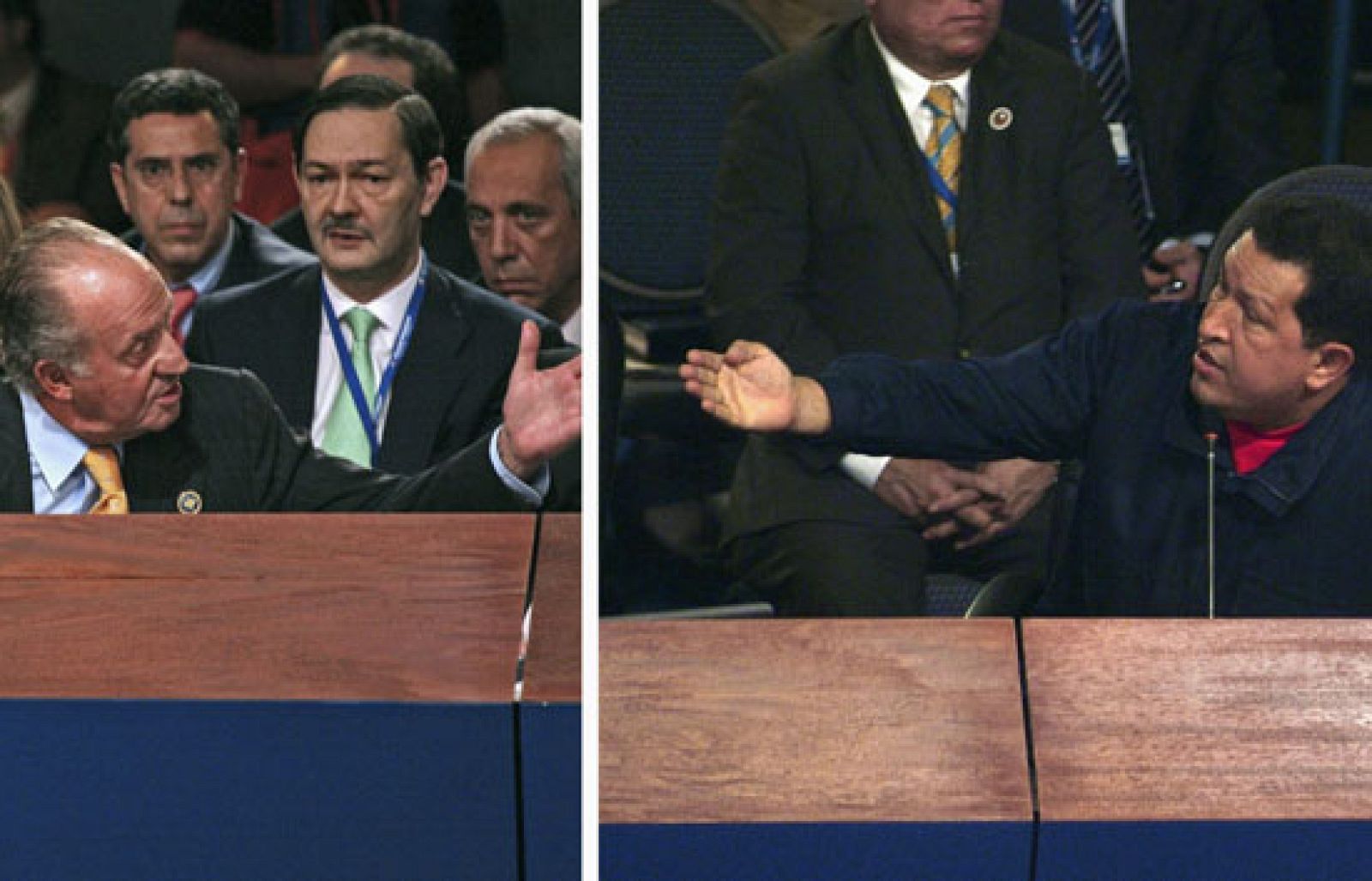 Así fue el último encuentro entre el Rey y Chávez